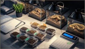 long-term feeding management for multiple snakes long-term feeding management for multiple snakes