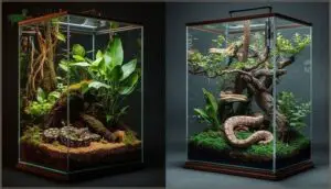 matching terrariums to snake species matching terrariums to snake species