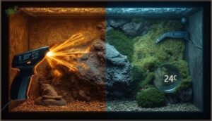 measuring warm and cool zones measuring warm and cool zones