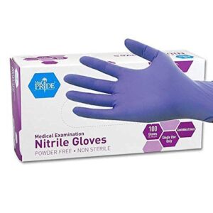 MedPride Powder Free Nitrile Exam Gloves, B00GS8W3T4