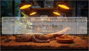 optimal snake room conditions