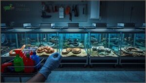 preventing cross-contamination between enclosures preventing cross-contamination between enclosures