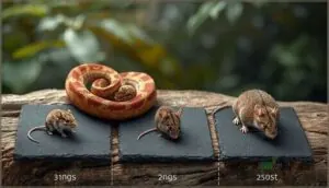 prey size guidelines by age and stage prey size guidelines by age and stage