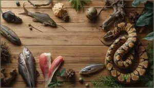 prey types for common snake species prey types for common snake species
