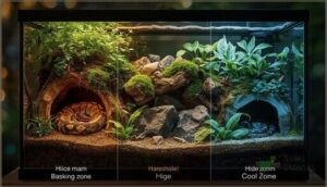 providing hiding spots and shade providing hiding spots and shade