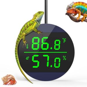QZQ Reptile Thermometer and Humidity B0F28ZR12V