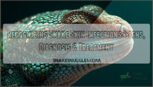 recognizing snake skin infections