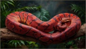 red tail boa (boa constrictor constrictor) red tail boa (boa constrictor constrictor)