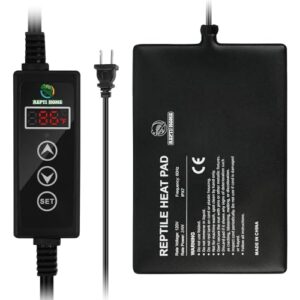 Reptile Heat Pad with Digital B0DPBWJPMJ