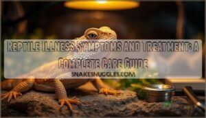 reptile illness symptoms and treatment