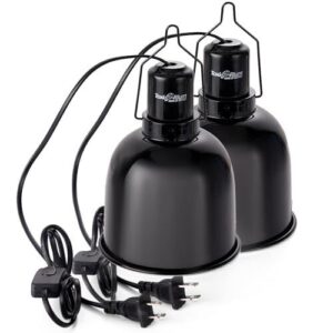 Reptile Light Fixture, 2 Pack 5.5 Inch B0DZHGX7DW
