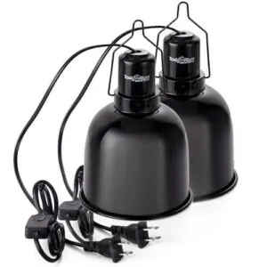 Reptile Light Fixture, 2 Pack 5.5 Inch B0DZHGX7DW
