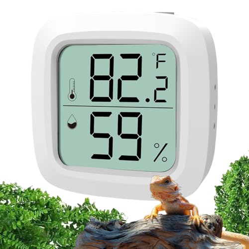 Reptile Thermometer and Hygrometer –