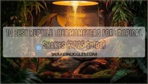 reptile thermometers for tropical snakes