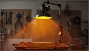 setting up your heat lamp safely setting up your heat lamp safely