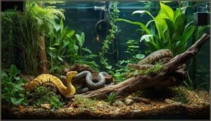 small snakes (e.g., corn, king, garter) small snakes (e.g., corn, king, garter)