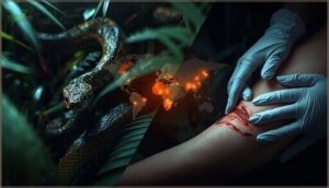 snake bite facts, statistics, and real videos