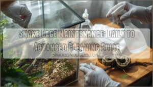 snake cage maintenance