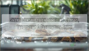 snake constipation remedies