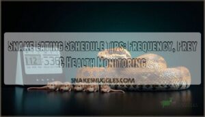 snake eating schedule tips snake eating schedule tips