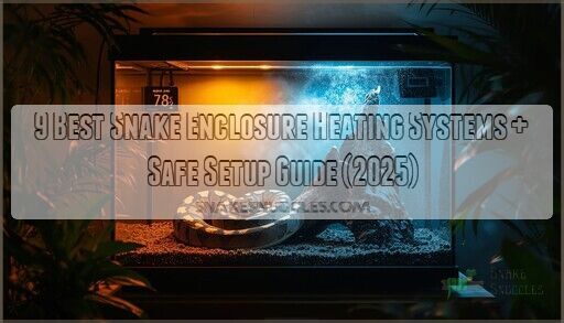 9 Best Snake Enclosure Heating Systems + Safe Setup Guide (2025)