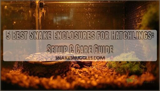 5 Best Snake Enclosures for Hatchlings: Setup & Care Guide - Hatchling Snake Care Guide
