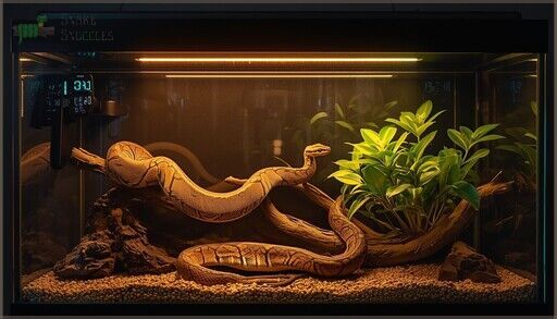 How to Set Up Heating and Lighting for Your Snake Tank: Complete Guide