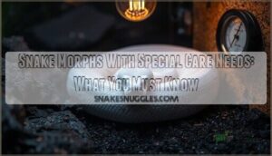 snake morphs with specific care needs snake morphs with specific care needs