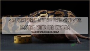 snake regurgitation prey size snake regurgitation prey size