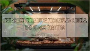 snake terrariums for display snake terrariums for display