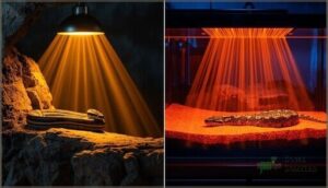types of heat provided (radiant vs. conductive) types of heat provided (radiant vs. conductive)
