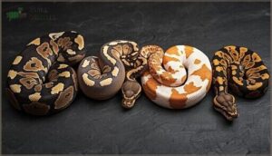 unique color variations and patterns