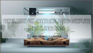ventilation for snake enclosure ventilation for snake enclosure