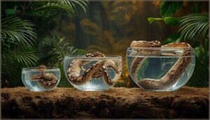 water bowl size by age and growth stage water bowl size by age and growth stage