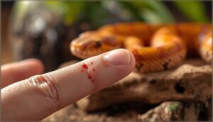 what happens if a corn snake bites what happens if a corn snake bites