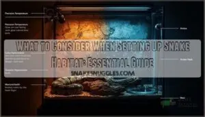 what to consider when setting up snake habitat what to consider when setting up snake habitat