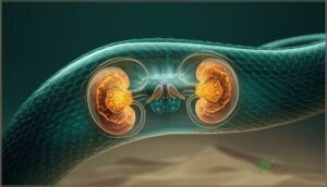 absence of a separate bladder absence of a separate bladder