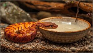 adult corn snake water bowl size adult corn snake water bowl size
