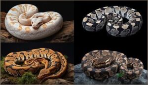 albino, axanthic, caramel, and granite morphs albino, axanthic, caramel, and granite morphs