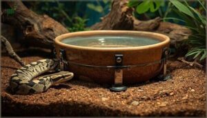 anchoring and securing water bowls anchoring and securing water bowls