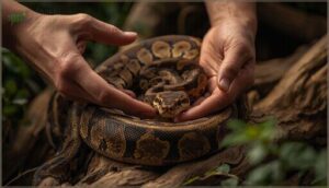 approaching your snake safely approaching your snake safely