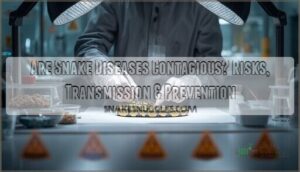 are snake diseases contagious are snake diseases contagious