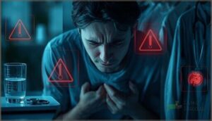 associated warning signs (e.g., dehydration, weight loss) associated warning signs (e.g., dehydration, weight loss)