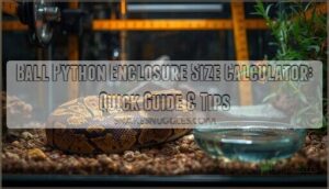 ball python enclosure size calculator ball python enclosure size calculator