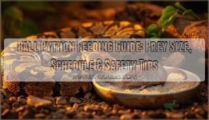ball python feeding guide size ball python feeding guide size