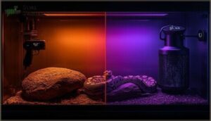 basking spot and nighttime temperature control basking spot and nighttime temperature control