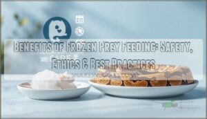 benefits frozen prey feeding