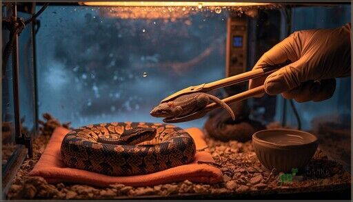 Picture of Winter Snake Feeding Schedule: Care Guide for Cold Months