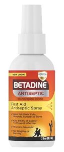 Betadine Antiseptic First Aid Spray, B01C49IHU4