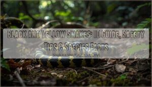 black and yellow snakes black and yellow snakes